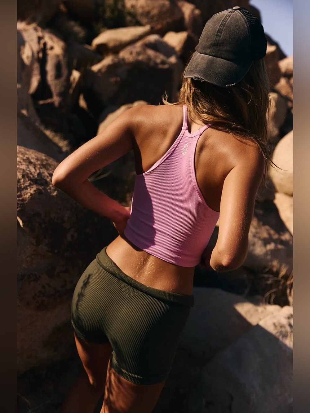 NWOT FP Movement Happiness Runs Crop Tank - Picture 9 of 16